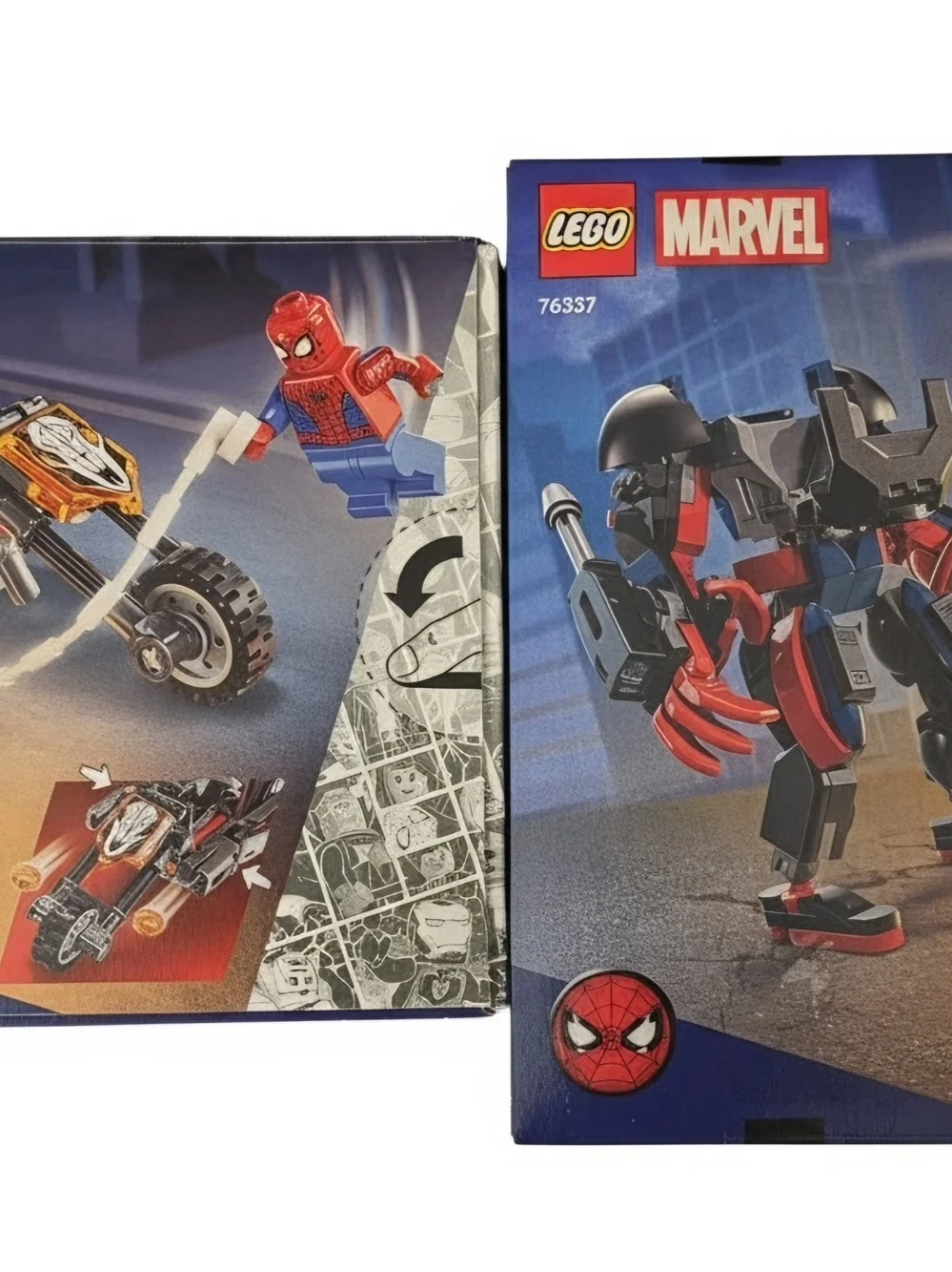 2sets Of Spiderman Lego Marvel & 1 Bonus Friends Set
